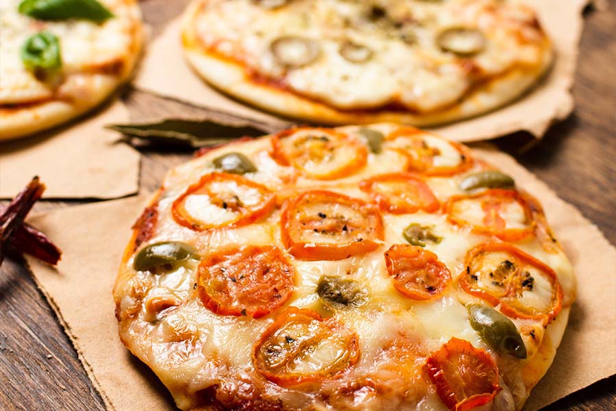 Pizza Brötchen 